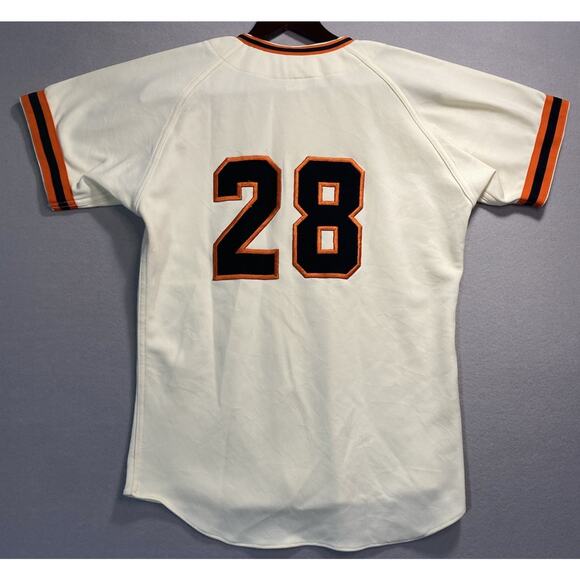 Yamasa Japan Baseball Jersey HOME WHITE #28 Medium Valio Sports Wear Kenkodo - Picture 6 of 6